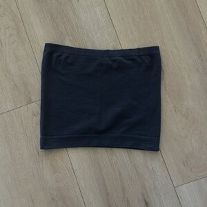 Moda Black strapless top